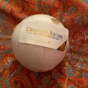 Charmed aroma bath bomb 💣 gold ring 💍